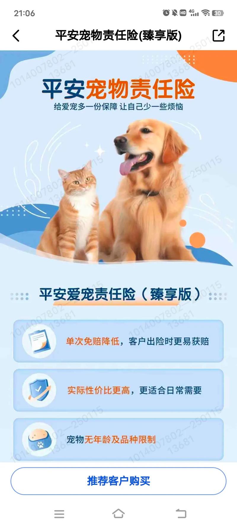 中国平安宠物保险怎么买